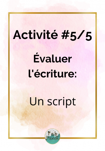 activité-écriture-français